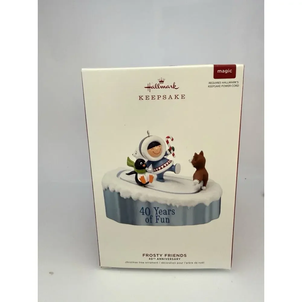 2019 Hallmark Keepsake Frosty Friends 40th Anniversary New In Box